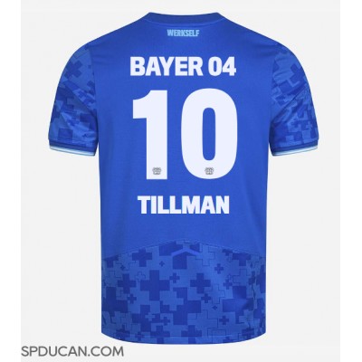 Muški Nogometni Dres Bayer Leverkusen Malik Tillman #10 Rezervni 2025-26 Kratak Rukav Muški Nogometni Dres Bayer Leverkusen Malik Tillman #10 Rezervni 2025-26 Kratak Rukav